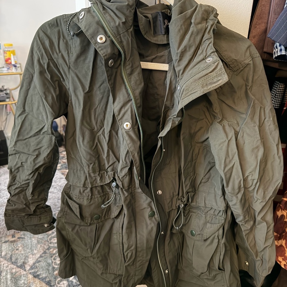 J. Crew Olive Utility Jacket